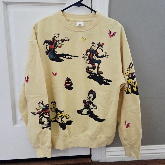 Disney Sweaters - Disneyland Mickey Mouse and Friends Halloween Pullover Sweatshirt